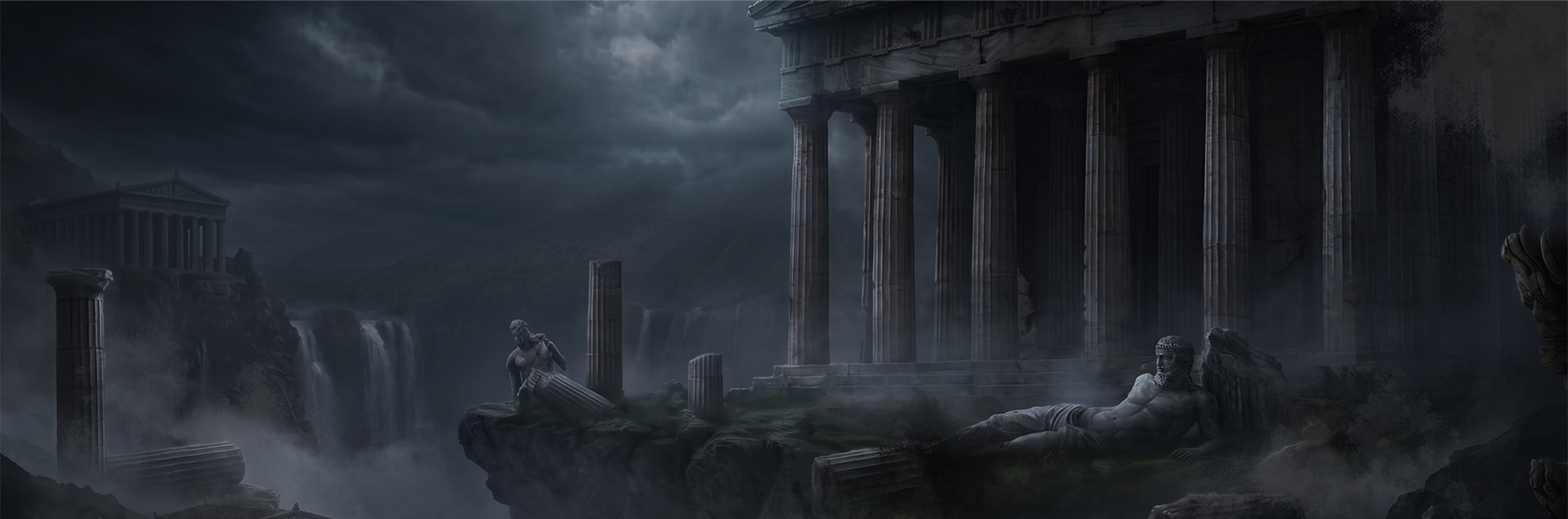 Temple Background