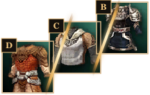 D/C/B-Grade Leather Armor