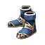 Blue Wolf Boots (Robe)