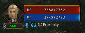 Combat Power below the character portrait